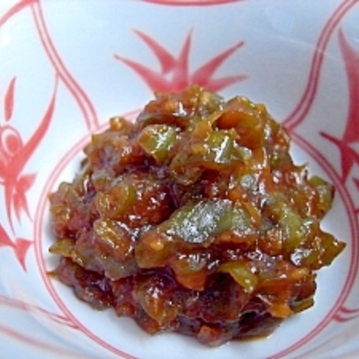 ご飯に おにぎりに ししとう味噌 レシピ 作り方 By クル kram ラム 楽天レシピ